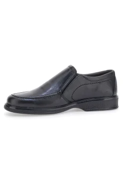 Mocassini Neri In Vera Pelle Made In Italy Pittarello 21300