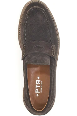 Mocassini Testa di Moro con Tomaia in Pelle Made in italy PTR 5011