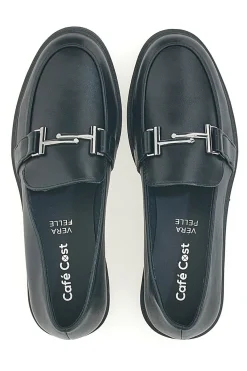 Mocassino nero CAFE' COST H526823