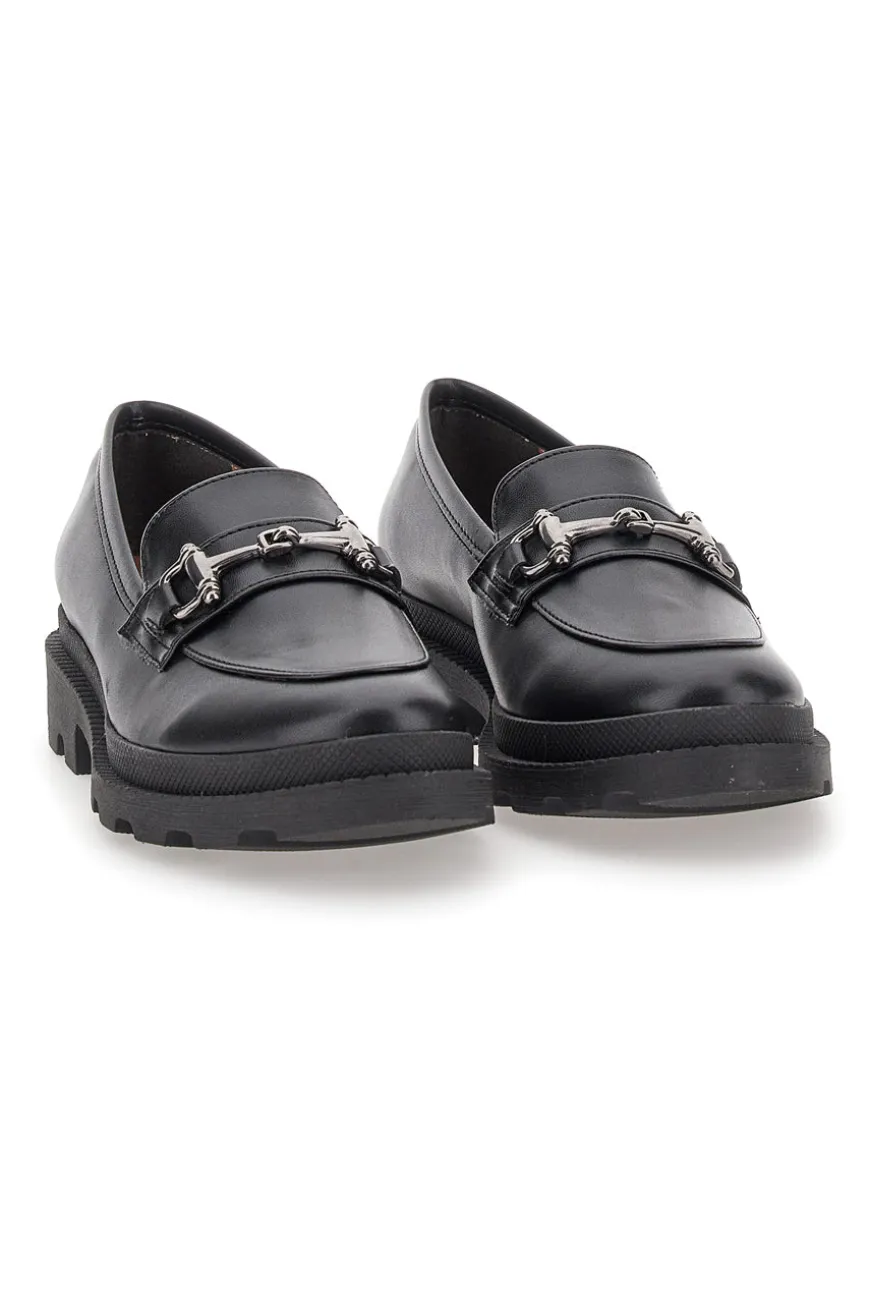 Mocassino Nero Opaco con Morsetto PITTARELLO GLAM 3500FC