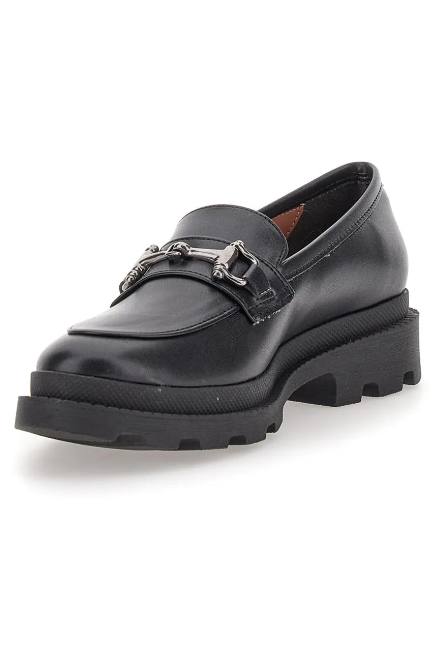 Mocassino Nero Opaco con Morsetto PITTARELLO GLAM 3500FC