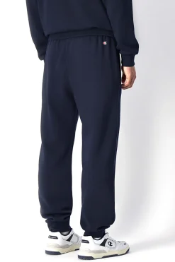 Pantalone Sportivo felpato blue CHAMPION RIB CUFF PANTS