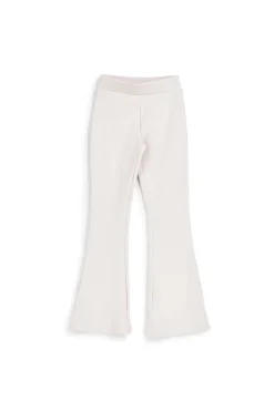 Pantaloni beige a costine a zampa Pitt kids PT-G-P-9056