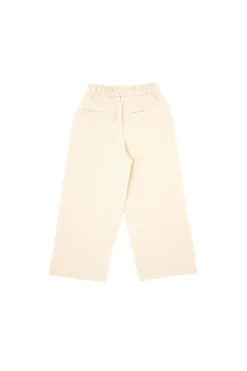 Pantaloni beige ampi con borchiette laterali Pitt Kids PT-KP-8022