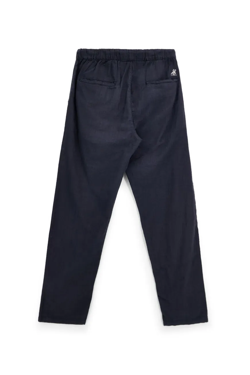 Pantaloni blu in cotone U.s.grand polo US61114M