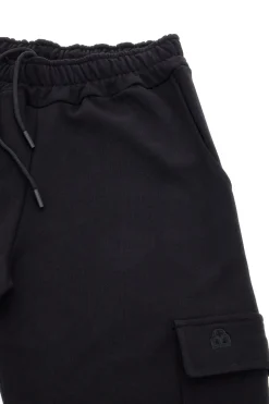 Pantaloni cargo neri con tasconi laterali Boardman 500