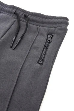 Pantaloni grigi felpati con stampa grafica Pitt Kids PT-KP-8009