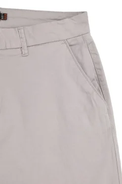 Pantaloni grigio chiaro in cotone No limits MAPW003S24