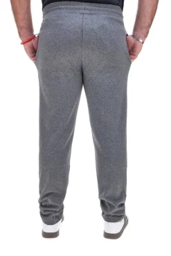 Pantaloni jogger grigi in cotone Sevenoaks NBY820