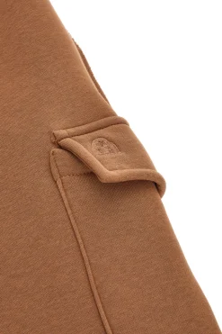 Pantaloni marroni cargo interno felpato Boardman 200