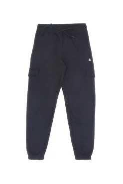 Pantaloni neri cargo interno felpato Boardman NBY821