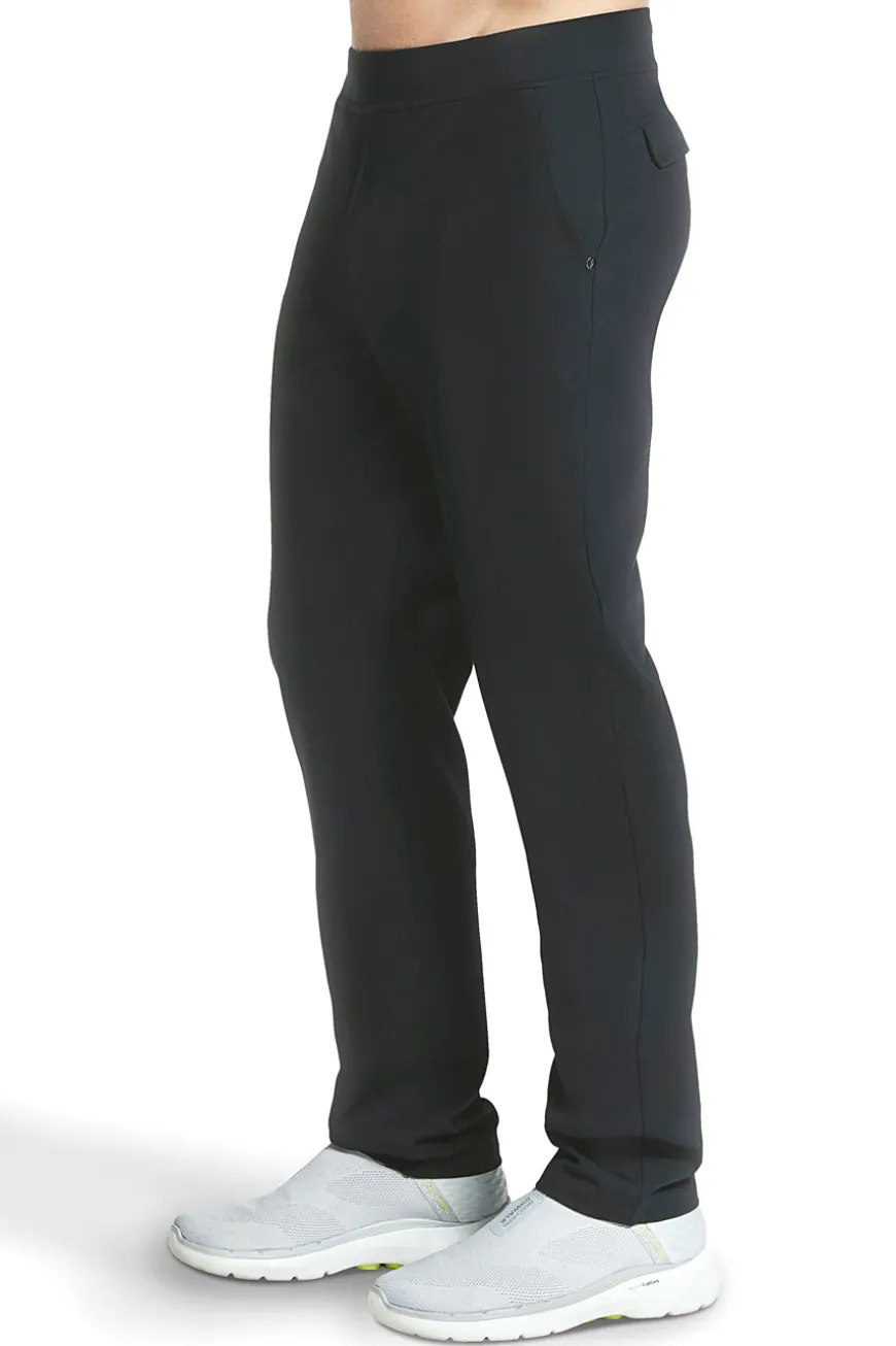 Pantaloni neri in tessuto tecnico GO FLEX Skechers MPT91