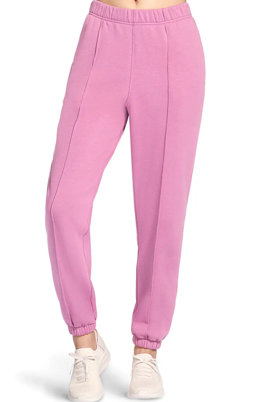 Pantaloni rosa con interno caldo felpato Skechers PT238