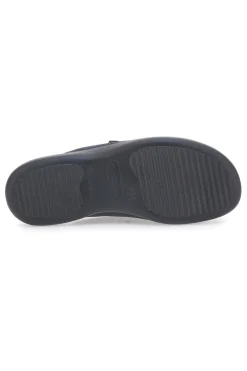 Pantofola Antracite Made In Italy Con Plantare Anatomico Fly Flot 7118