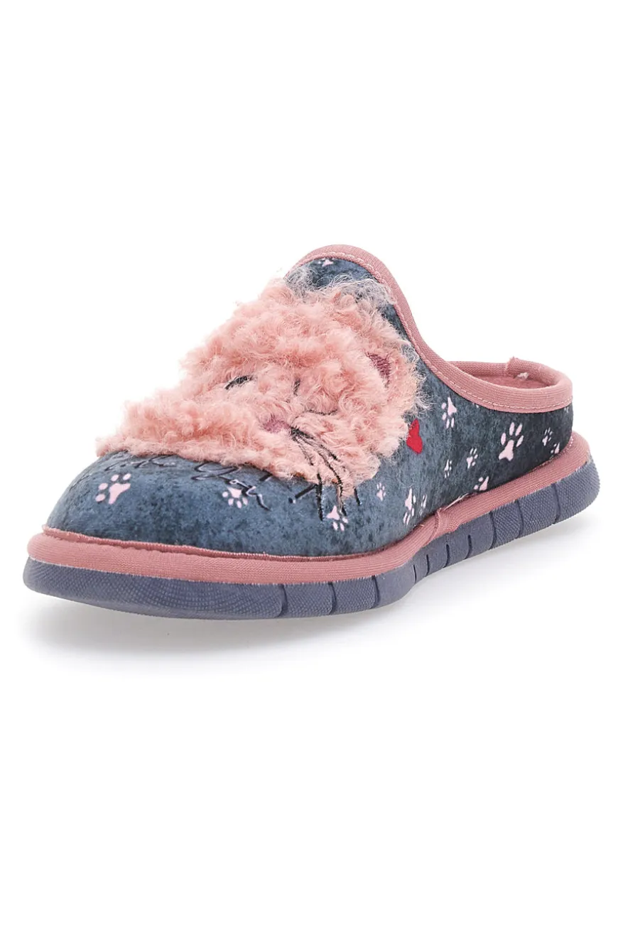 Pantofole Blu Beego 7345