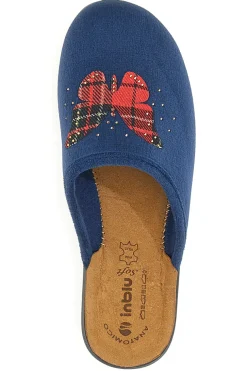 Pantofole con Farfalla Blu Inblu 44 CF