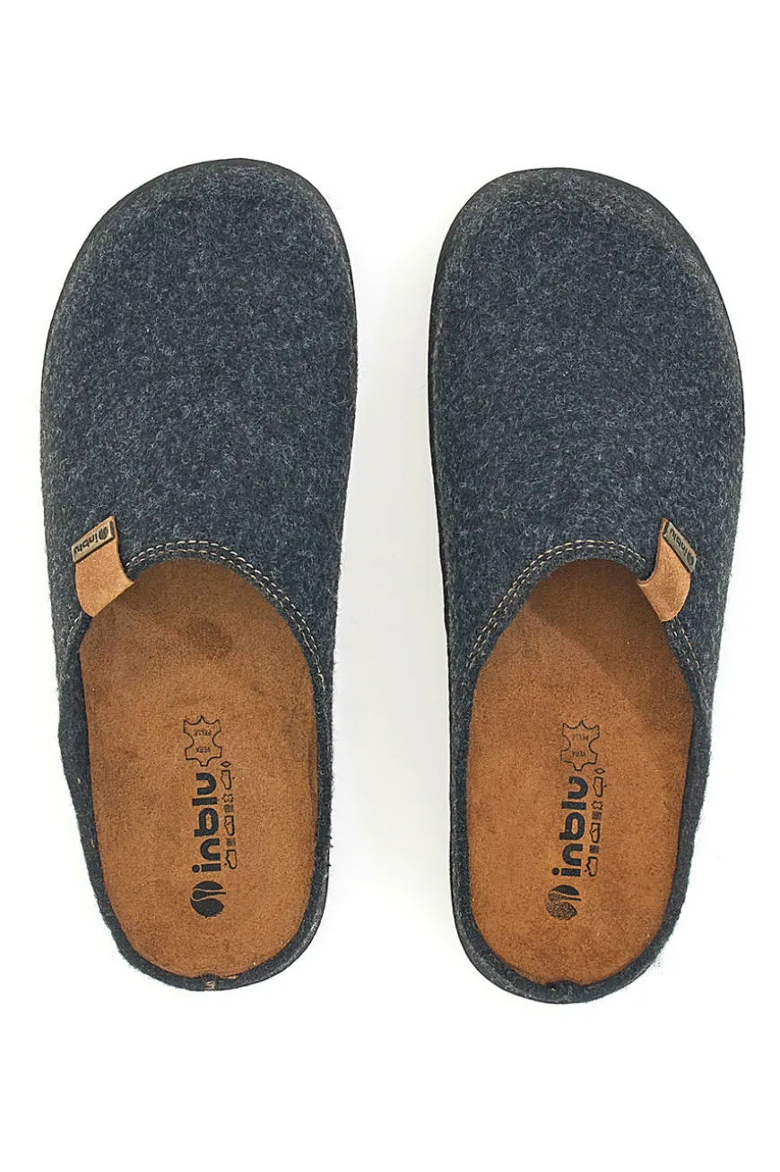 Pantofole Grigie Inblu 01 Si
