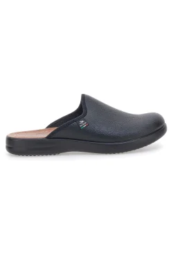 Pantofole nere con plantare forato e suola comfort Fly Flot 90P705022E