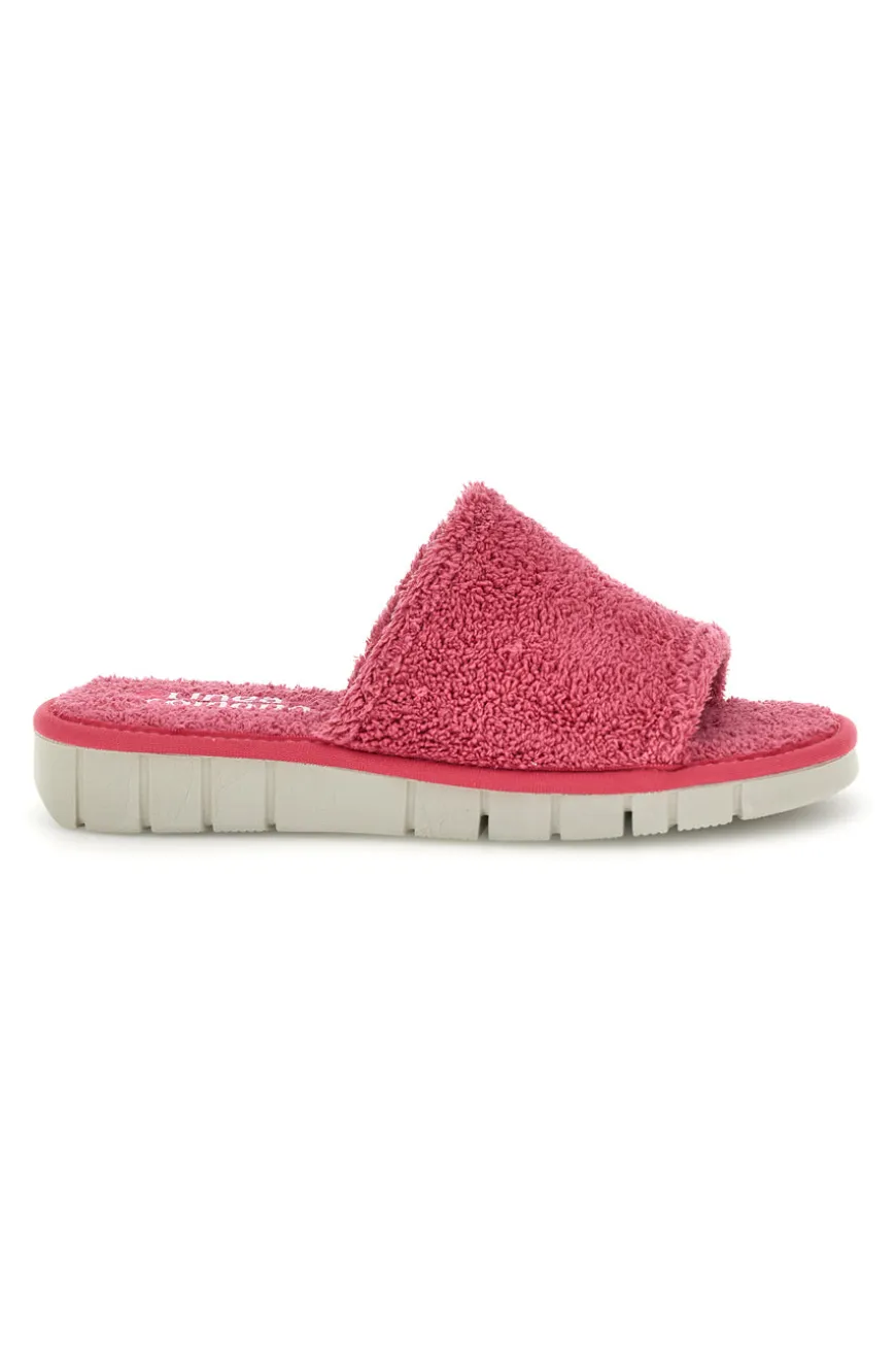 Pantofole Rosa con fascia ampia Linea comoda 7990