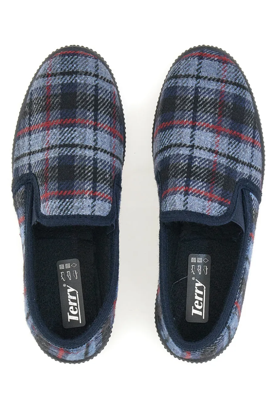 Pantofole Terry 422 Blu