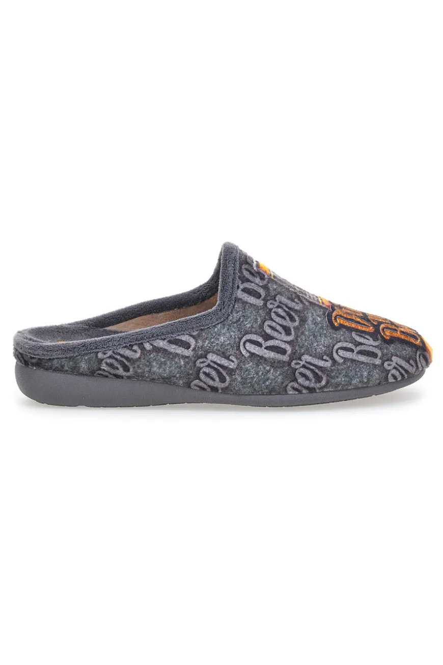Pantofole Tratti 187 Beer Grigie