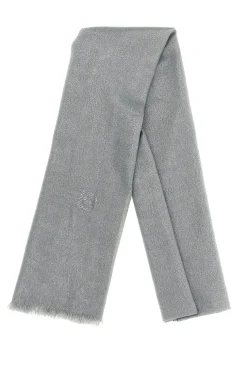 Pashmina argento con frange Laura Biagiotti 99s298-71