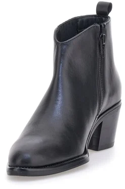 Pittarello Class 865010 schwarze Stiefeletten mit mittelhohem Absatz