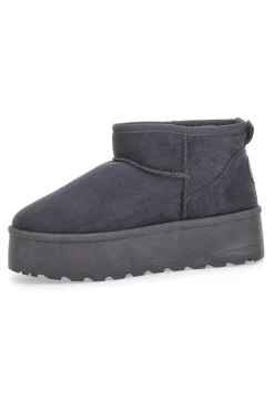 Pittarello Love PK1497B graue Stiefeletten mit Pelzfutter