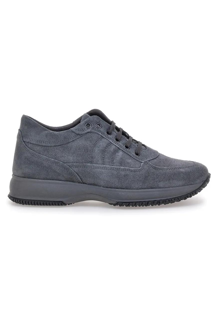 Pittarello 2920 Lässige graue Wildleder-Sneaker