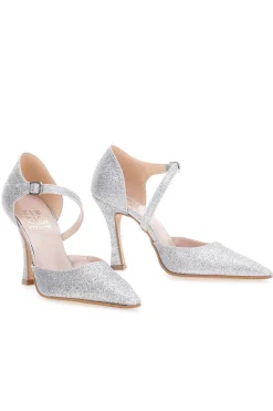 Pittarello Must-Have Silberglitter Dekolleté 4274