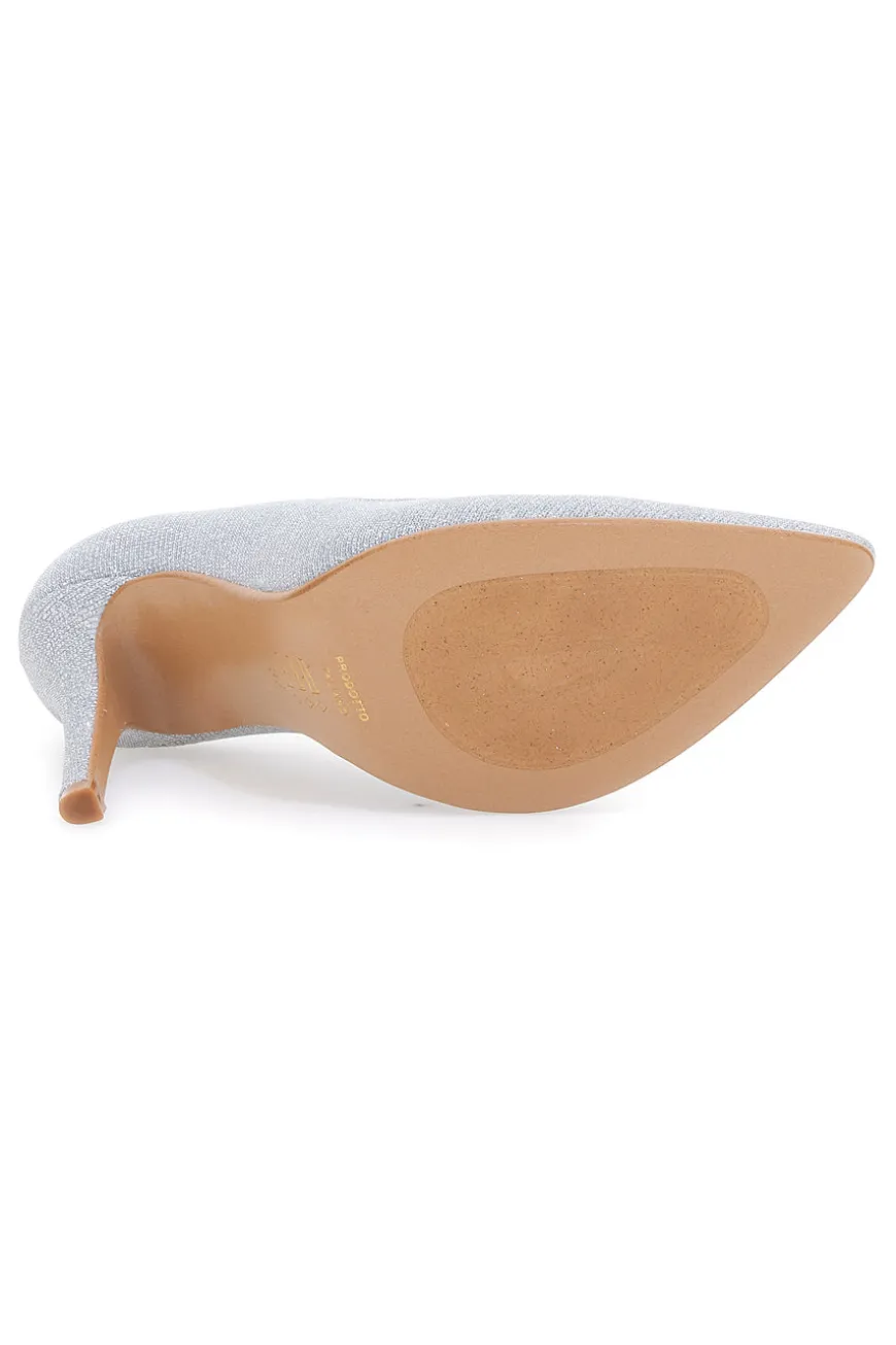Pittarello Romantische Silberpumpe 4423