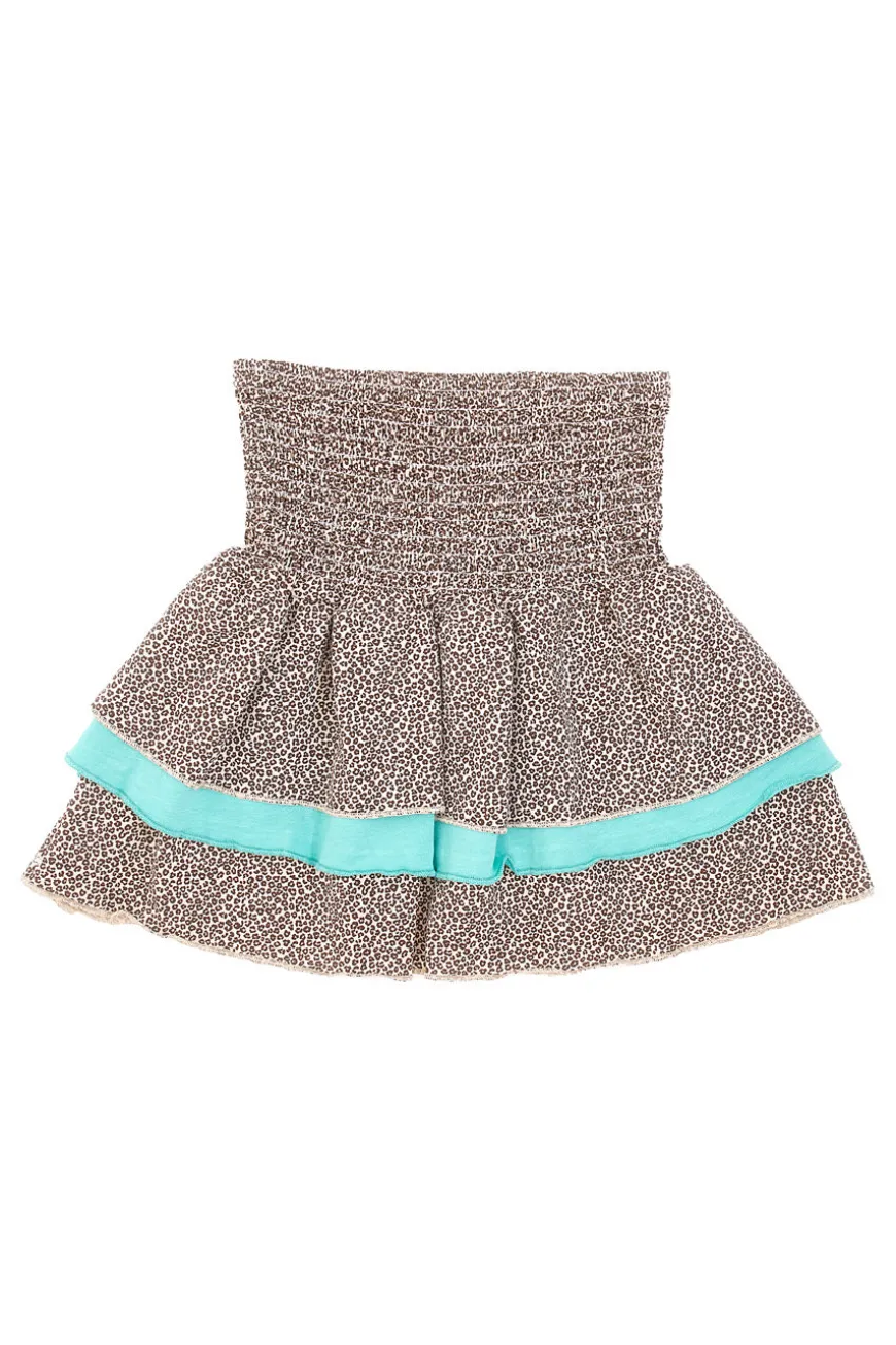 PITT KIDS Baumwollrock mit Tierdruck PT-K-SK-7007