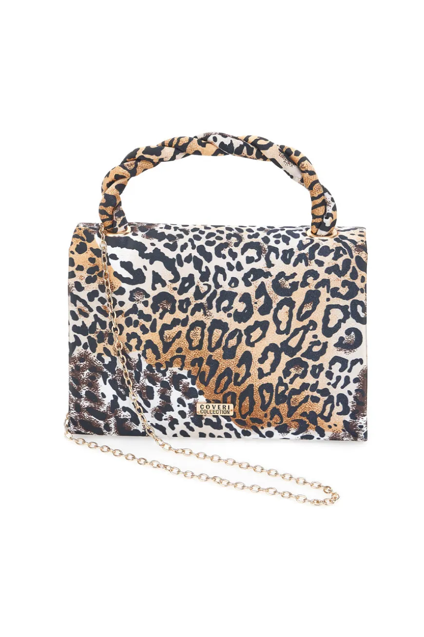 Pochette Animalier con Chiusura a Calamita Coveri Sera 0149 C