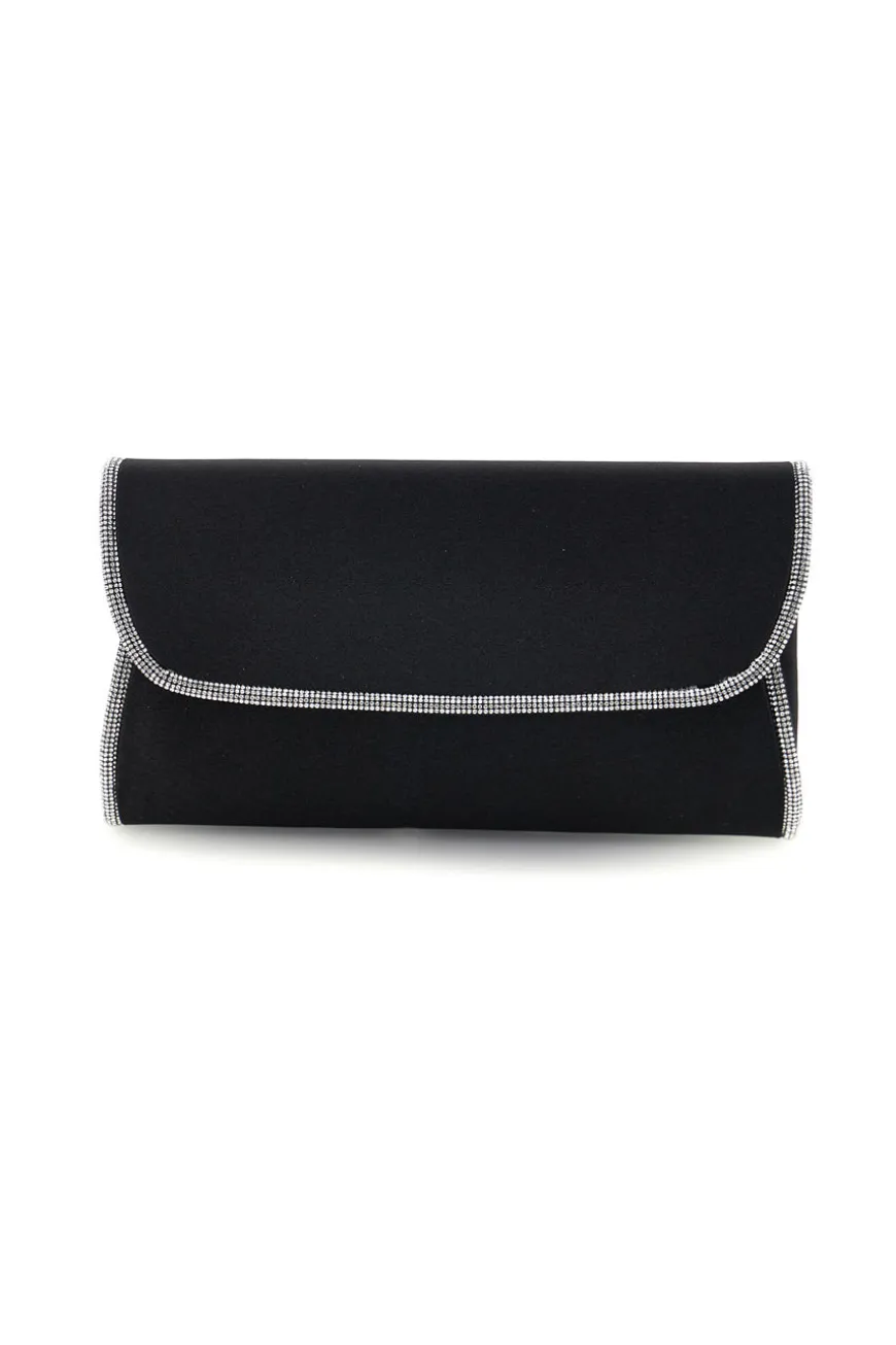 Pochette nera con catena Nbg SERA/3501
