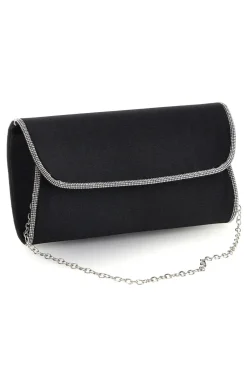 Pochette nera con catena Nbg SERA/3501