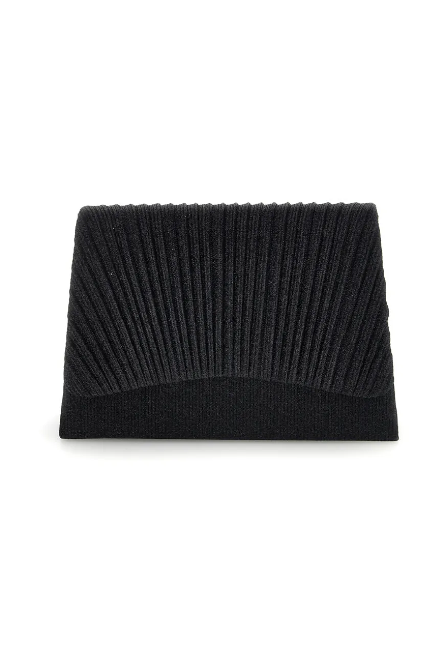 Pochette nera con glitter Nbg SERA/3534