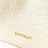 Pochette Oro con Monogramma in Rilievo e Chiusura a Zip Laura Biagiotti LB26S-284-1/G