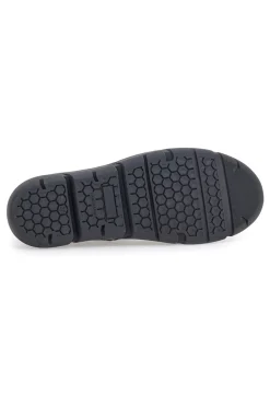 Polacchini neri in pelle con zip laterale Pittarello Tierra 30755