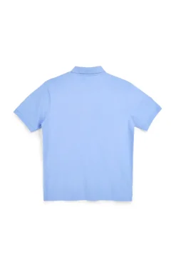 Polo azzurra maniche corte colletto bottoni Pittarello tierra PT-M-T-9080