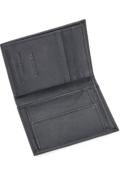 Portafoglio a Libro Nero con Porta Monete NAVIGARE PF881-48