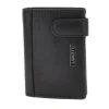 Portafoglio Verticale Nero in Pelle con Protezione RFID Lancetti LL26S-766-82