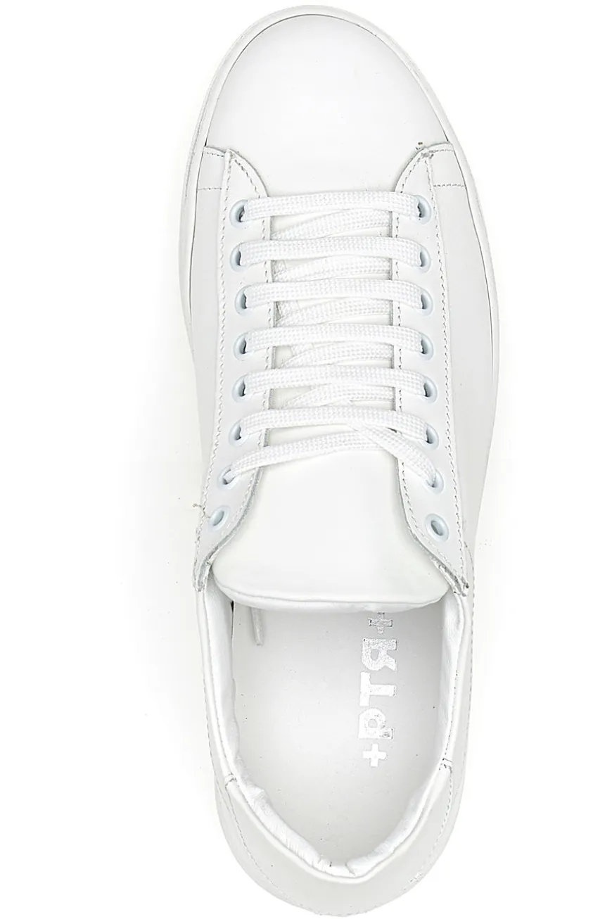 Ptr Zenit Bianche - Sneakers In Vera Pelle Made In Italy