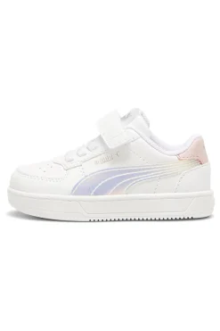 Puma Caven 2.0 Holo 2.0 AC+ Inf – Weiße Sneakers mit holografischen Details