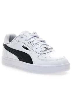 Puma Caven 2 weiße Sneaker mit schwarzem Seitenstreifen