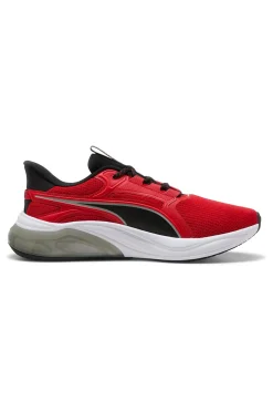Puma CELL THRILL DASH Rote Laufschuhe mit CELL-Dämpfung