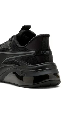 Puma Cell Thrill Dash – schwarze Stoff-Sneaker mit Dämpfung
