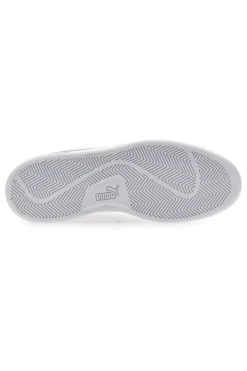 Puma Smash 3.0 L Weiße Turnschuhe mit Schnürsenkeln