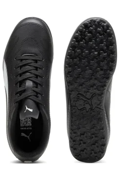 Puma Vitoria II TT Jr Schwarze Synthetik-Fußballschuhe