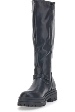 Rock'n Doll Schwarze Bikerstiefel 972913