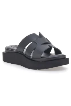 Sandali Aperti Neri in Vera Pelle con Platform PITTARELLO ROCK 5983